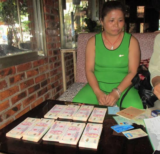 Đối tượng Chu Thị Oanh