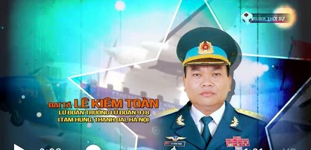 Đại tá Lê Kiêm Toàn - Lữ đoàn Trưởng 918. Đại tá Lê Kiêm Toàn - Lữ đoàn Trưởng 918.