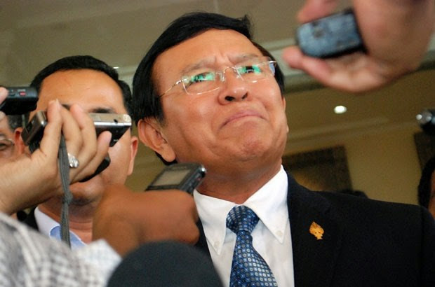 Phó Chủ tịch đảng Cứu nguy Dân tộc Campuchia (CNRP) đối lập, nghị sỹ Kem Sokha.