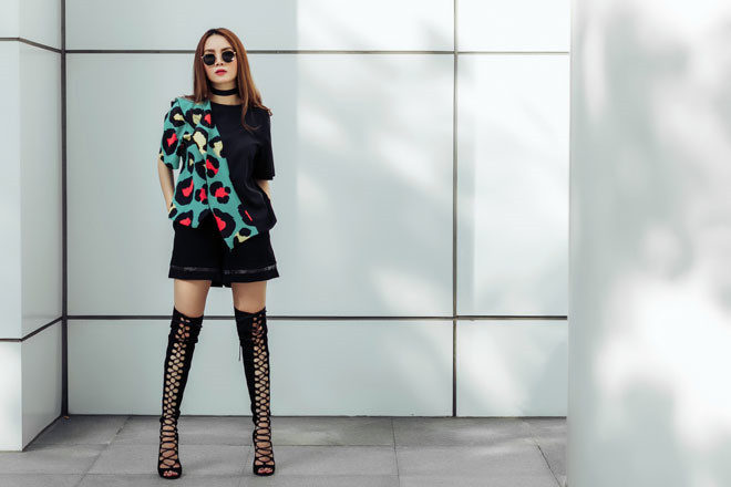 Yến Trang được ngưỡng mộ bởi phong cách thời trang cá tính. Yến Trang được ngưỡng mộ bởi phong cách thời trang cá tính.