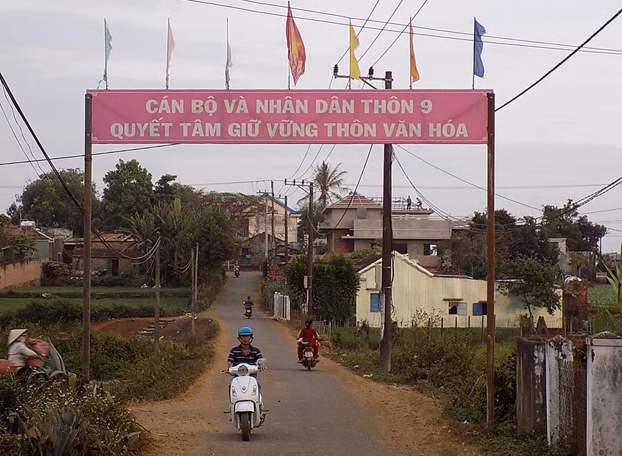  Xã An Phú-TP. Pleiku đã được công nhận xã đạt chuẩn nông thôn mới. Ảnh: Thanh Nhật