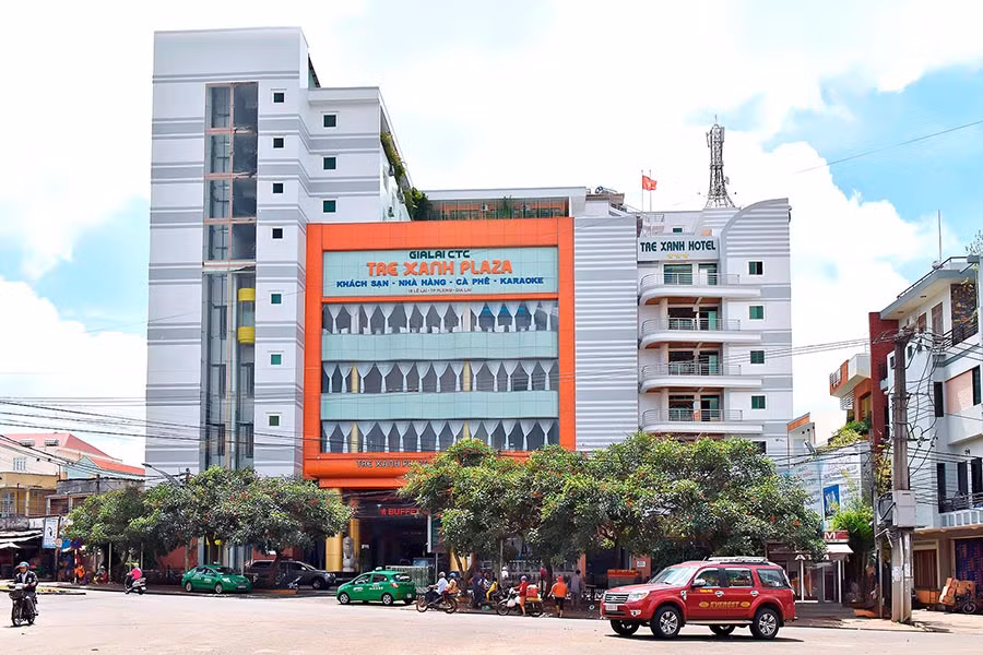  Khách sạn Tre Xanh Plaza của Công ty cổ phần Gia Lai CTC. Ảnh: Đức Thụy