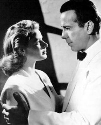 Humphrey Bogart và Ingrid Bergman trong Casablanca Humphrey Bogart và Ingrid Bergman trong Casablanca