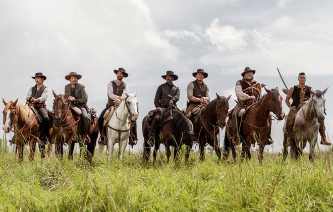 Hình ảnh trong phim The Magnificent Seven. (Nguồn: Sony Pictures)