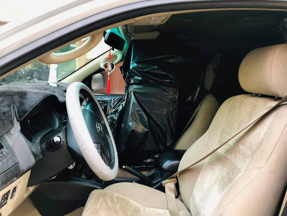 Số thuốc lá lậu được phát hiện trên ôtô - Ảnh: A.X.