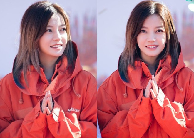 Triệu Vy rạng rỡ trong ngày phim bấm máy ẢNH: CHỤP MÀN HÌNH ON