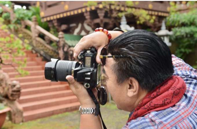 Nhà báo Đoàn Minh Long – Chủ tịch Hội Nhà báo Khánh Hòa.