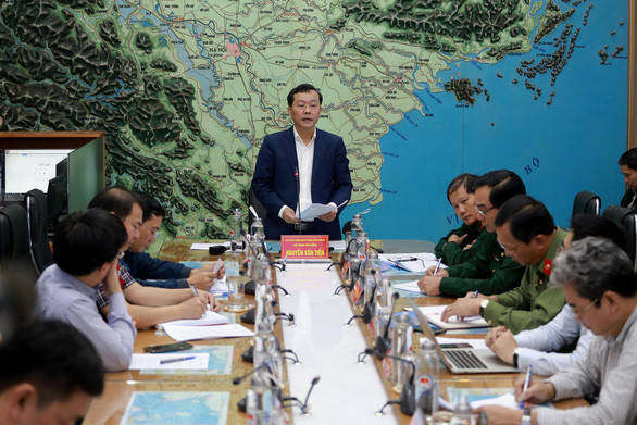 Thủ tướng yêu cầu lập sở chỉ huy tiền phương để chống bão số 9 ảnh 1 Ông Nguyễn Văn Tiến, phó chánh văn phòng Ban chỉ đạo trung ương.