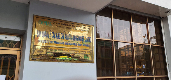 Ban Quản lý các khu chế xuất và công nghiệp Cần Thơ, nơi ông Phạm Thành Nhơn công tác.