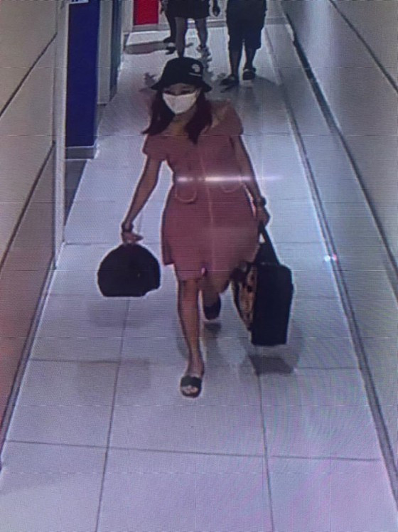  Hình ảnh camera ghi nhận nghi can Phùng Thị Thắng