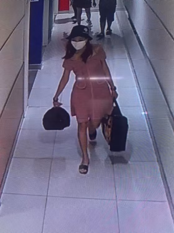  Hình ảnh camera ghi nhận nghi can Phùng Thị Thắng