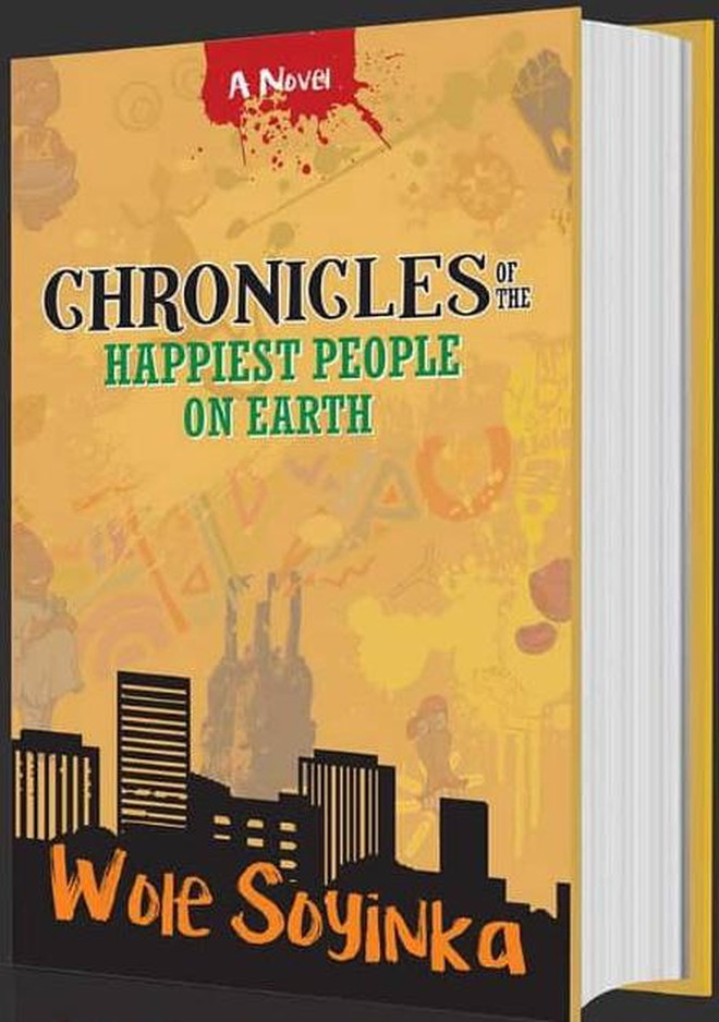 Nhà văn đoạt giải Nobel Văn chương gần... nửa thế kỷ ra tiểu thuyết mới ảnh 2 Bìa quyển tiểu thuyết có độ dài trên 500 trang bằng Anh ngữ Chronicles of the Happiest People on Earth.