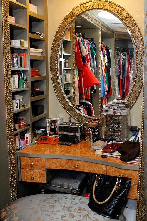 Khu để đồ, trang điểm. Ảnh: NSCC