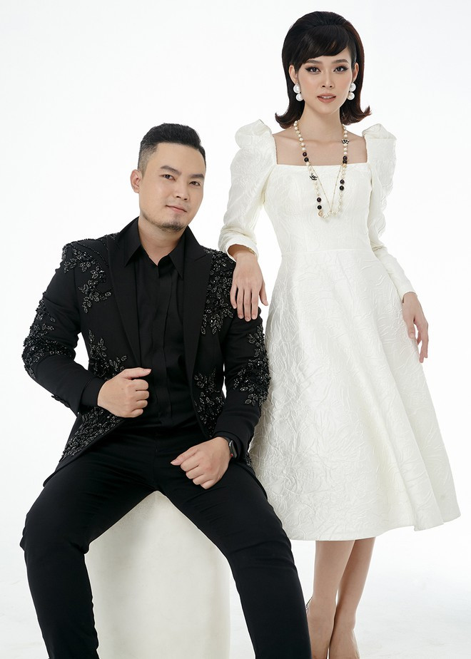 Diễn viên Diệp Bảo Ngọc khác lạ khi diện thiết kế của Đức Vincie ẢNH: AN TAKA - DƯƠNG DI