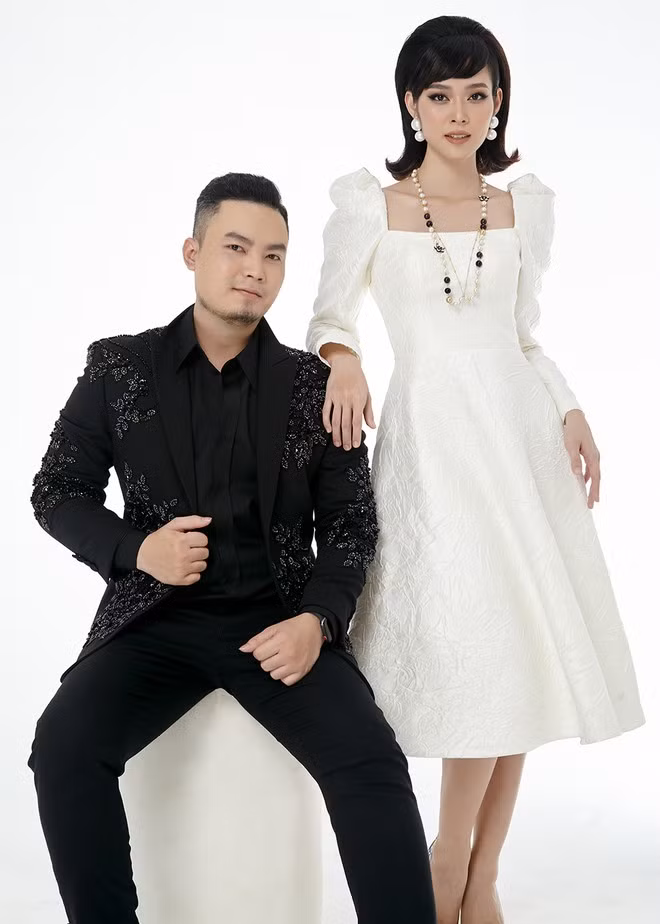 Diễn viên Diệp Bảo Ngọc khác lạ khi diện thiết kế của Đức Vincie ẢNH: AN TAKA - DƯƠNG DI