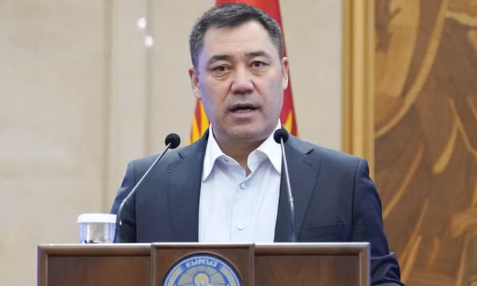  Ông Sadyr Japarov trở thành người lãnh đạo mới của Kyrgyzstan. Ảnh: Tass