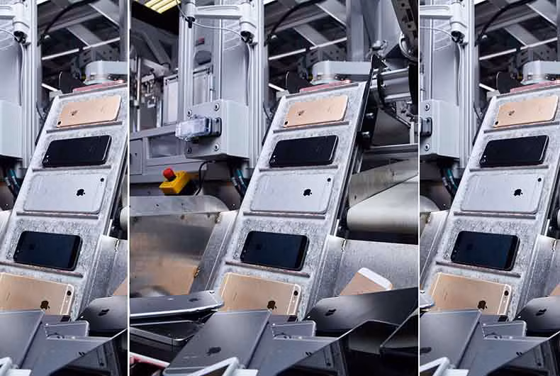 Những chiếc iPhone tái chế.