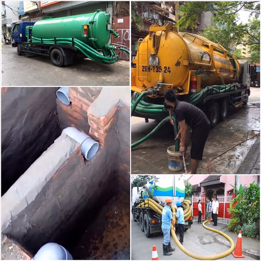 Hãy gọi đến dịch vụ thông bể phốt để giải quyết nhanh chóng vấn đề này. Đồ họa: Đức Mạnh