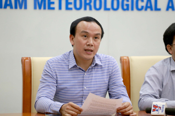 Ông Hoàng Phúc Lâm, phó giám đốc Trung tâm Dự báo khí tượng thủy văn quốc gia - Ảnh: CHÍ TUỆ Ông Hoàng Phúc Lâm, phó giám đốc Trung tâm Dự báo khí tượng thủy văn quốc gia - Ảnh: CHÍ TUỆ