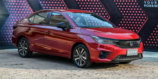 Honda City phiên bản mới sẽ là đối thủ đáng gờm trong phân khúc hạng B. (Ảnh nguồn: Honda)