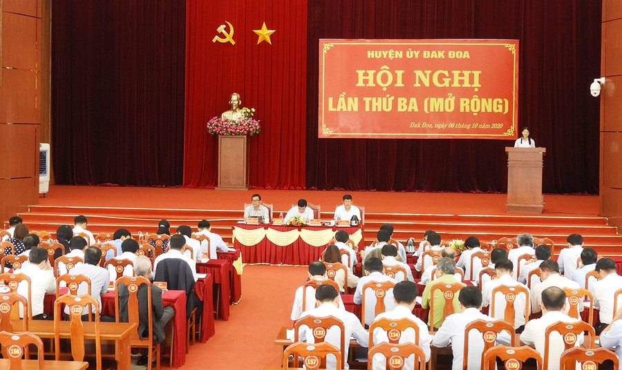 Quang cảnh hội nghị. Ảnh: Thanh Nhật Toàn cảnh hội nghị. Ảnh: Thanh Nhật