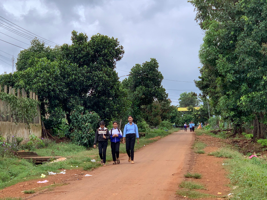 Mô hình Liên kết nhóm họ tự quản đảm bảo an ninh trật tự tại làng Trol Đeng nhằm nâng cao nhận thức, vai trò của các thành viên trong dòng họ. Ảnh: Phương Vi