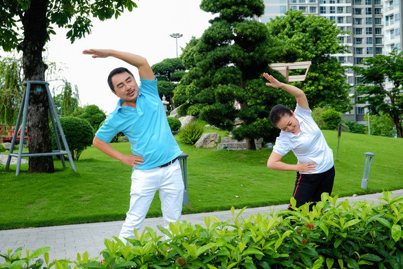 Chăm luyện tập thể dục thể thao cũng là một cách bảo vệ cơ thể trước căn bệnh đột quỵ