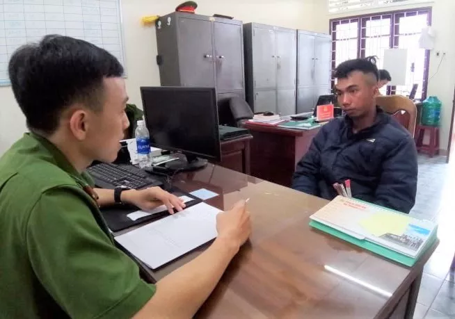 Sau khi tông chết người, K'Bi đã đến Công an huyện Di Linh đầu thú.