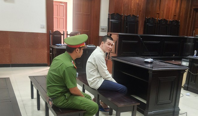 Bị cáo Hải tại phiên xét xử ẢNH: SONG MAI Bị cáo Hải tại phiên xét xử ẢNH: SONG MAI