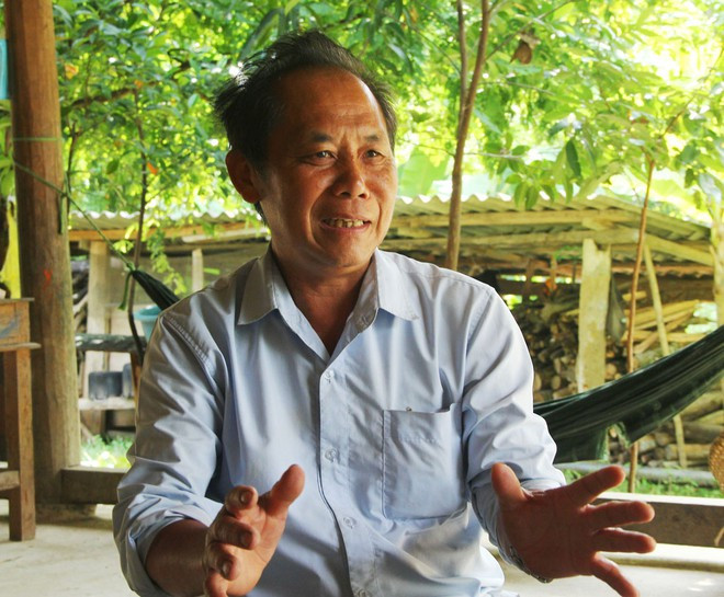 Già làng Vừ Tồng Mà, người khai mở bản Lưu Thông