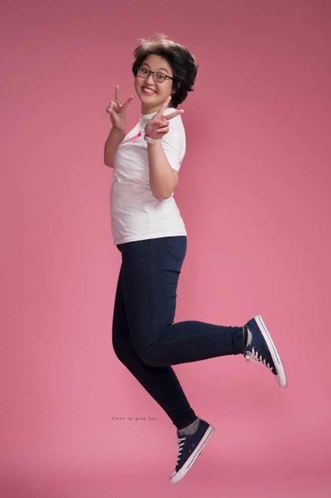 Thanh Trúc tích cực tham gia những hoạt động tuyên truyền phòng ngừa ung thư - Ảnh: BCNV Thanh Trúc tích cực tham gia những hoạt động tuyên truyền phòng ngừa ung thư - Ảnh: BCNV