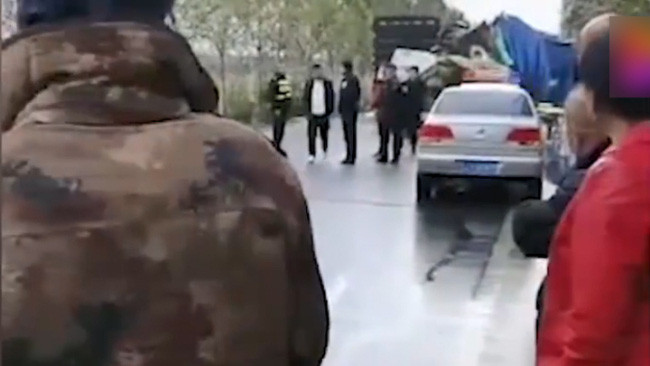 Hiện trường vụ tai nạn. Ảnh: China Plus