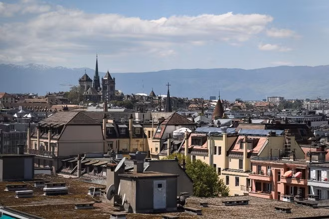 Một góc Geneva - Ảnh: AFP/Getty
