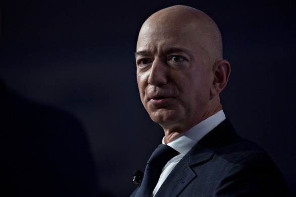  Tỉ phú Jeff Bezos - Ảnh: BLOOMBERG