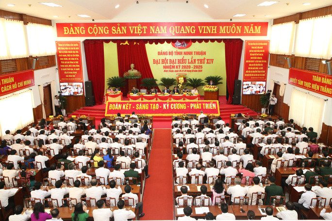 Đại hội Tỉnh Đảng bộ Ninh Thuận khóa XIV