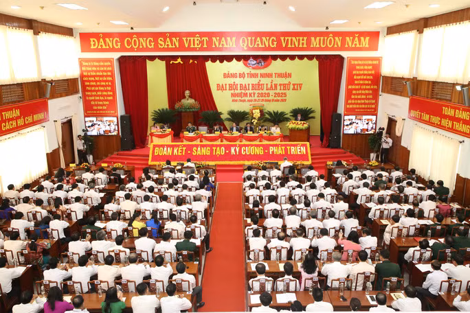 Đại hội Tỉnh Đảng bộ Ninh Thuận khóa XIV