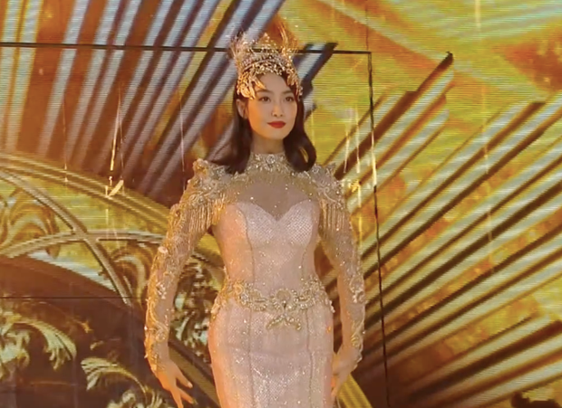 Tống Thiến gây tranh cãi về nhan sắc tại lễ trao giải Kim Ưng 2020.