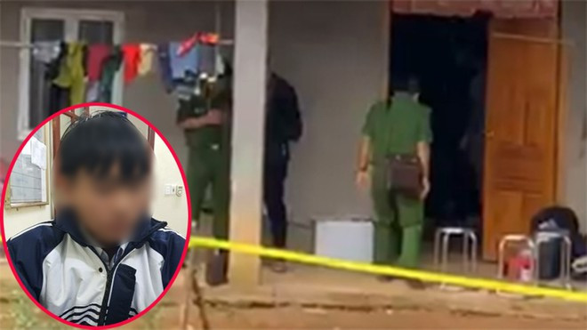 Giàng Seo Nh. tại cơ quan điều tra ẢNH CƠ QUAN CÔNG AN CUNG CẤP