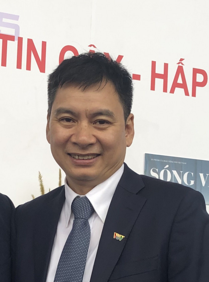 Nhà báo Đồng Mạnh Hùng – Chủ tịch LCH Nhà báo Đài Tiếng nói Việt Nam nhiệm kỳ 2015 - 2020.