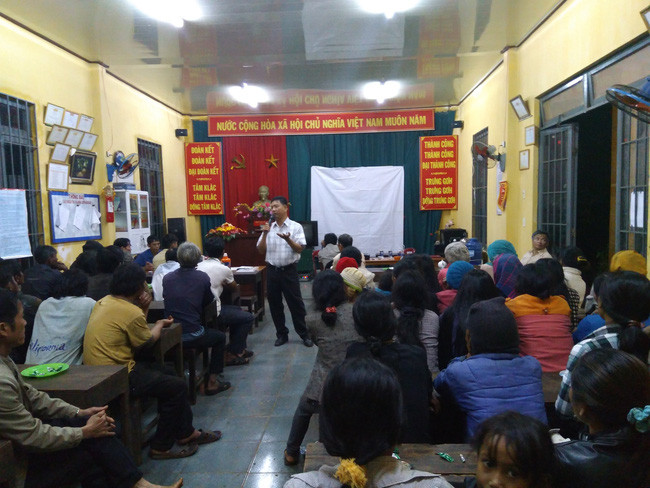 Huyện Lâm Hà thực hiện xây dựng và trao nhà tình thương cho một gia đình tại xã Đan Phượng. Ảnh: P.V