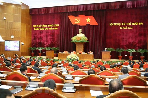 Toàn cảnh bế mạc hội nghị. (Ảnh: Phương Hoa/TTXVN) Toàn cảnh bế mạc hội nghị. (Ảnh: Phương Hoa/TTXVN)