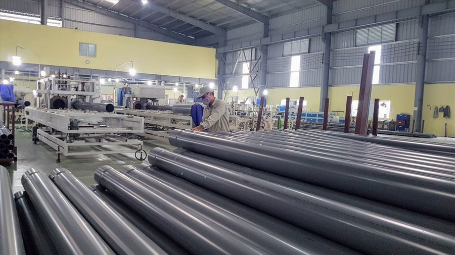 Sản xuất công nghiệp tháng 9.2020 khởi sắc thúc đẩy tăng trưởng. Ảnh: Vũ Long