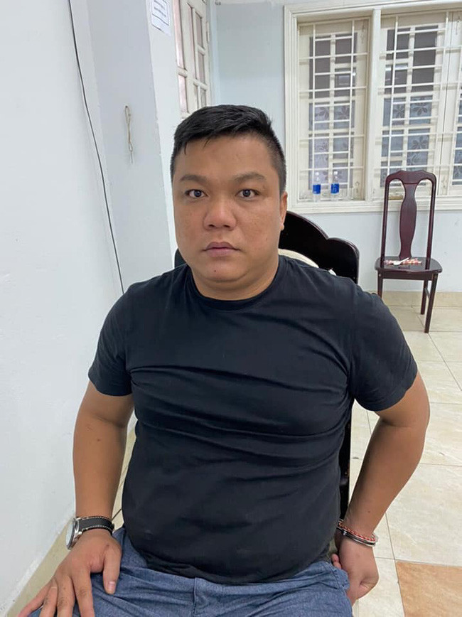 Các đối tượng tại cơ quan điều tra.