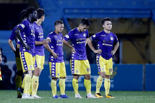 Hà Nội FC đánh mất quyền tự quyết trong cuộc đua tranh ngôi vô địch V-League 2020 MINH TÚ