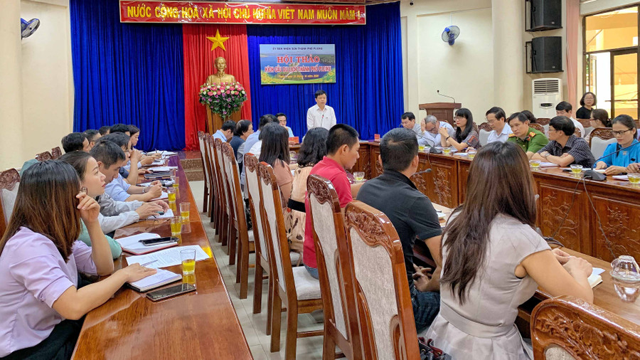 Quang cảnh hội thảo. Ảnh: Hoàng Ngọc