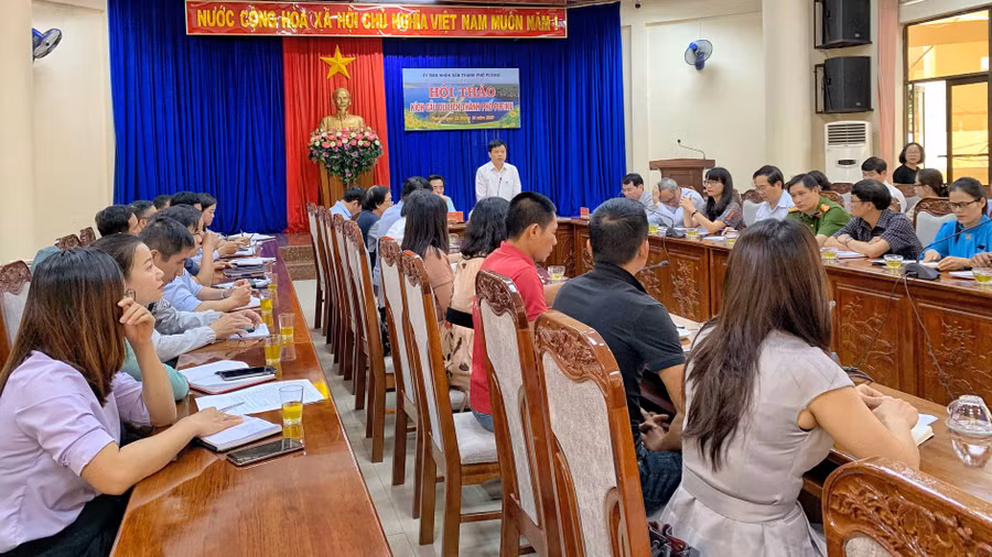 Quang cảnh hội thảo. Ảnh: Hoàng Ngọc