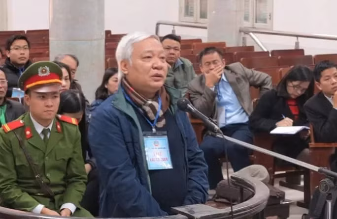 Nguyên chủ tịch HĐQT GPBank Tạ Bá Long trong một vụ án trước đó - Ảnh: VNF