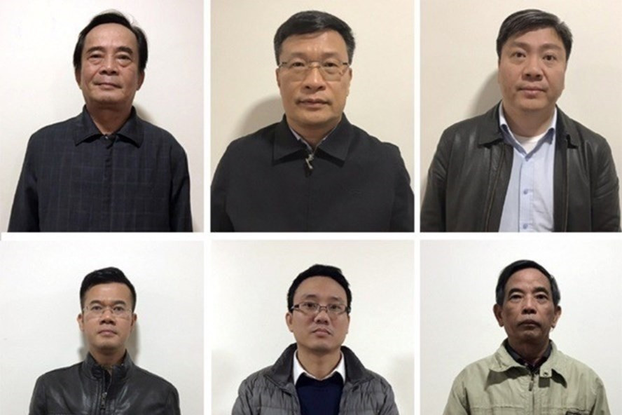 Diệt tham nhũng không chỉ lôi vào "lò" mà phải thu hồi hết tài sản ảnh 1 Các bị cáo liên quan đến hành vi tham nhũng xảy ra ở BIDV.