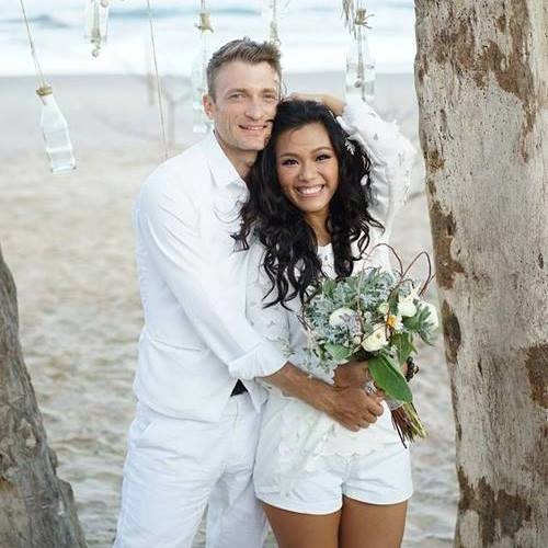 Phương Vy và ông xã. Ảnh: NSCC Phương Vy và ông xã. Ảnh: NSCC