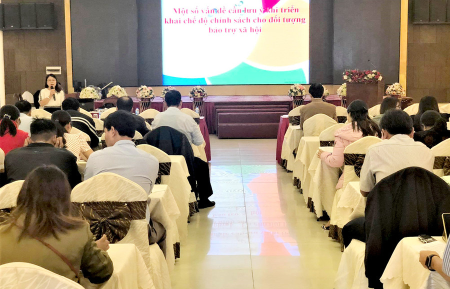 Quang cảnh buổi tập huấn. Ảnh: Đinh Yến